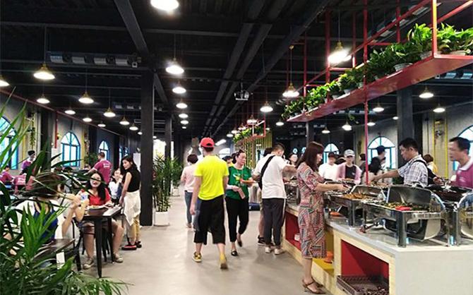 自助餐廳,景區餐廳,味萊客餐飲